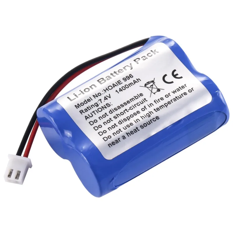 7.4V 1400mAh High Quality Battery for HOAIE 996 Replacement Battery