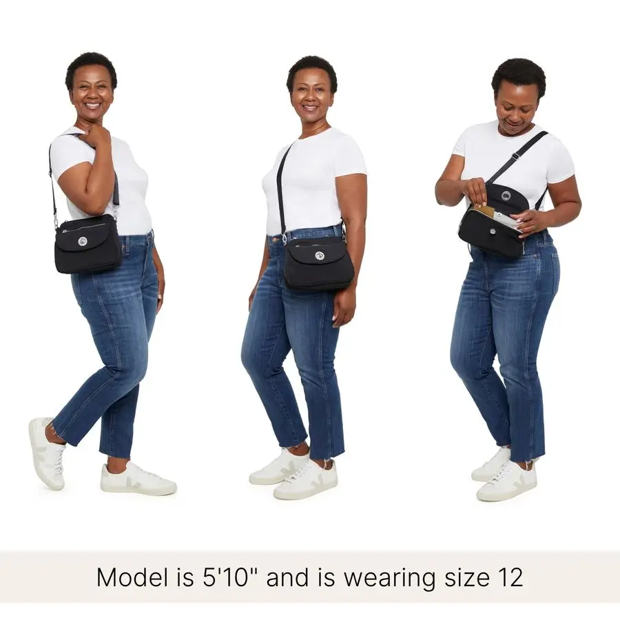 

Сумки через плечо для женщин, легкий водостойкий дорожный кошелек 10x7, RFID-усилитель, внутренняя организация