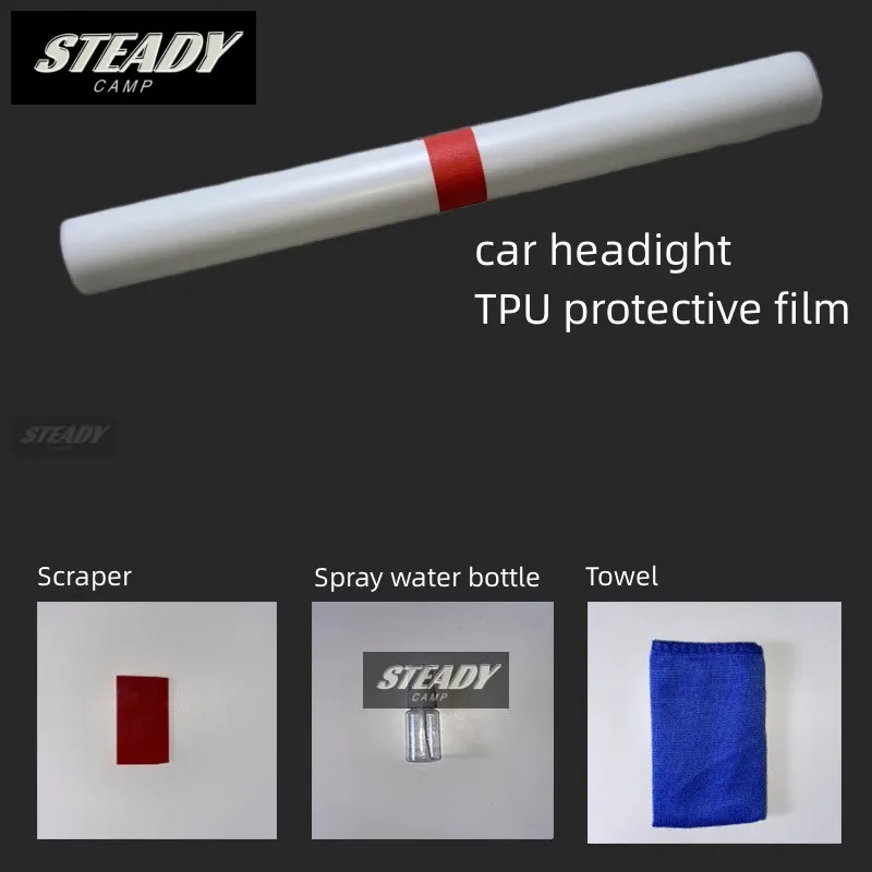 Car Interior Center Console Transparent TPU Protective Film Anti-scratch Repair Accessories Refit For Audi A4 B9 2020-2022 2023 - view 6