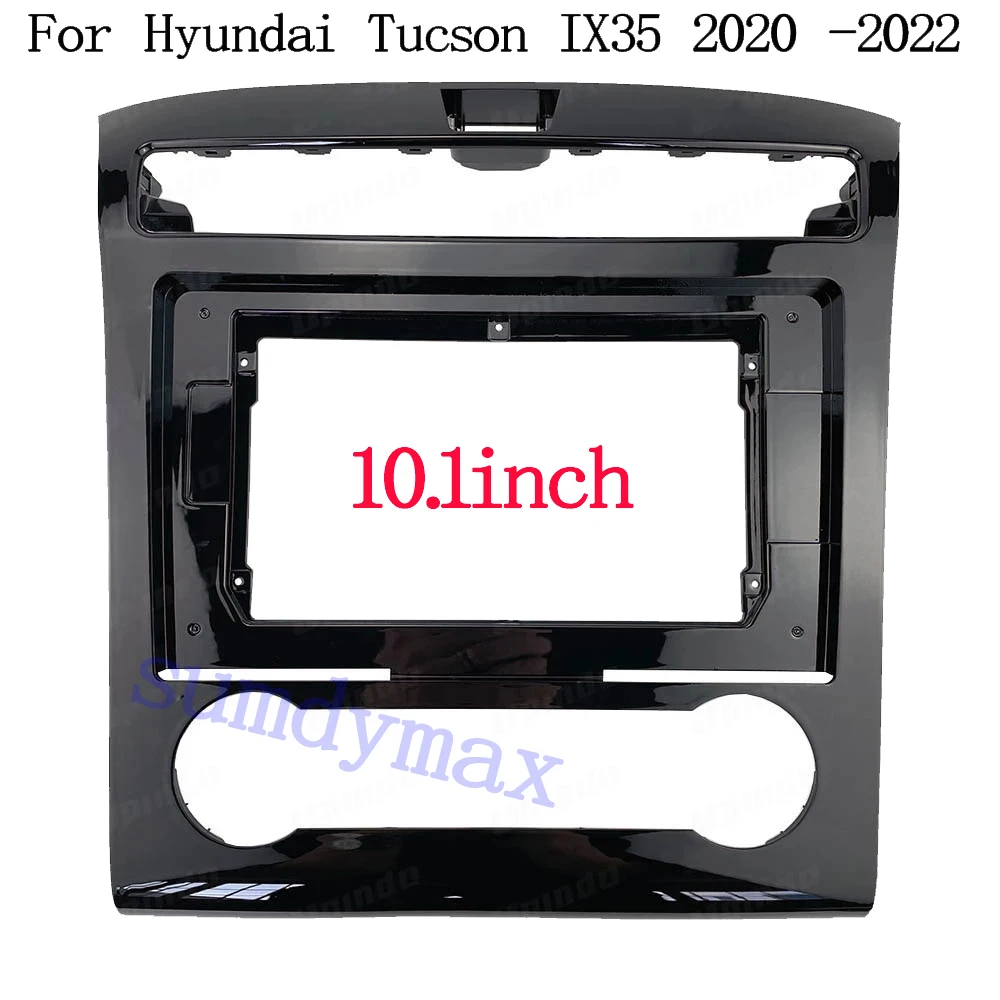 10.1 INCH 2DIN Car Radio Frame For hyundai Tucson IX35 2021 2022 Stereo Panel CD Trim Installation Kit Frame Dash Panel