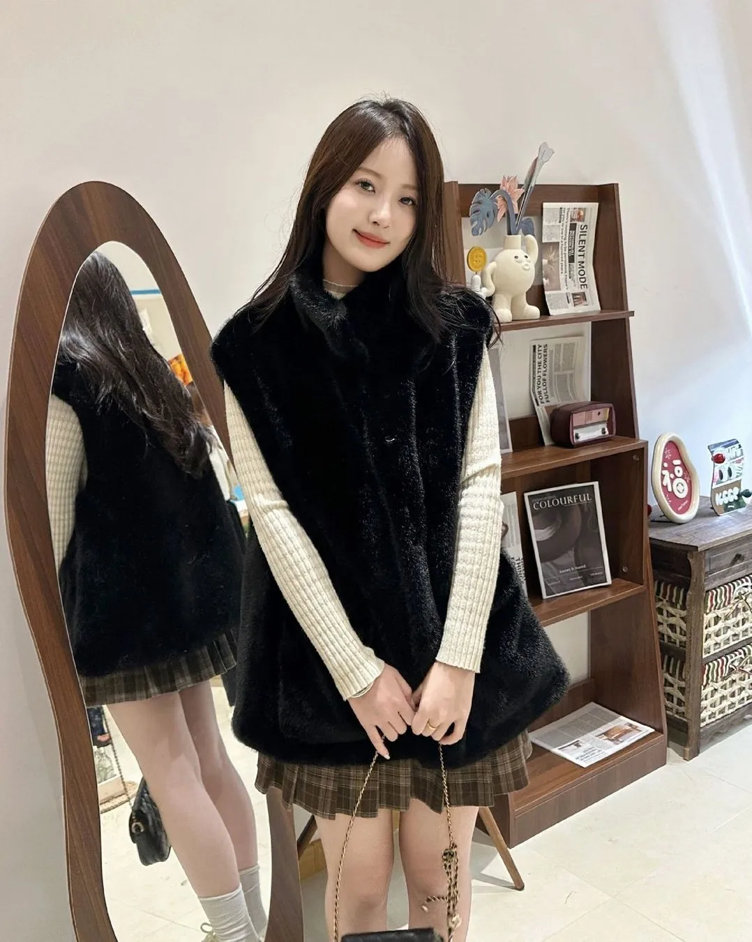 

Жилеты Жилеты Толстый женский жилет Формальный весенний лоскутный укороченный минималистичный консервативный молодежный чистый крой Мягкий нежный винтажный