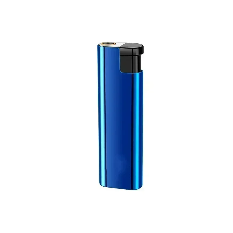 Nieuw merk buiten winddicht directe injectie blauwe vlam aansteker sigarettenaansteker rookaccessoires campinggereedschap ontstekingsgereedschap