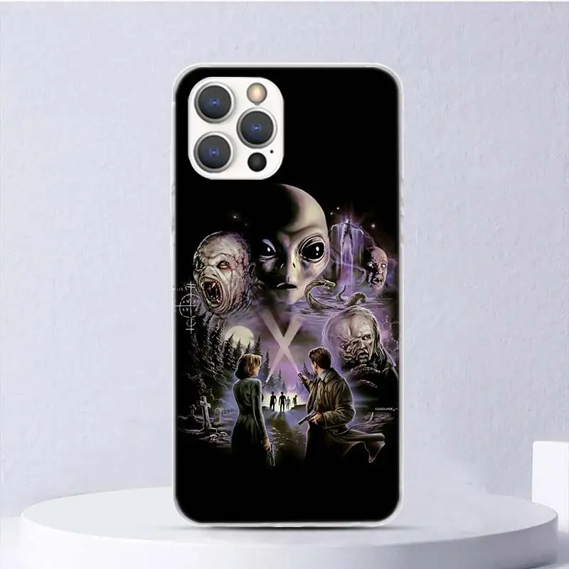 The X Files I Want to Believe Soft Case For iPhone 16 15 Plus 11 12 13 Mini 14 Pro Max Apple Phone Cover X XS XR SE 7 8 SE Coque