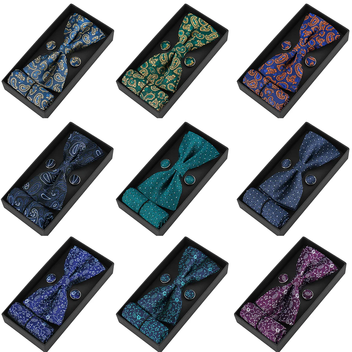conjunto-de-presente-elegante-para-homens-gravata-borboleta-lenco-de-bolso-com-estampa-paisley-e-abotoaduras-design-britanico-acessorio-para-terno-presente-para-casamento-e-festas-formais