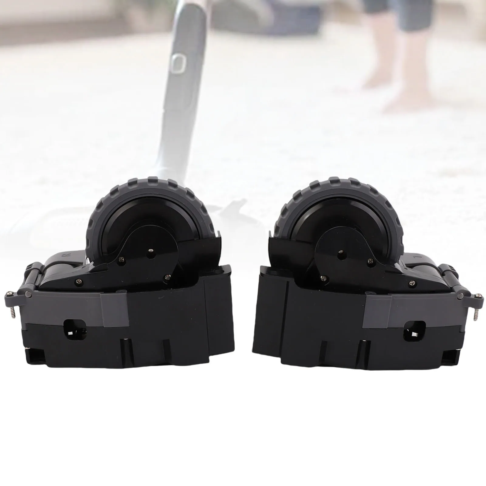 Módulo de roda esquerda e direita roda esquerda e direita borracha abs substituição de instalação simples para j7 e5 e6 e7 para aspirador de pó