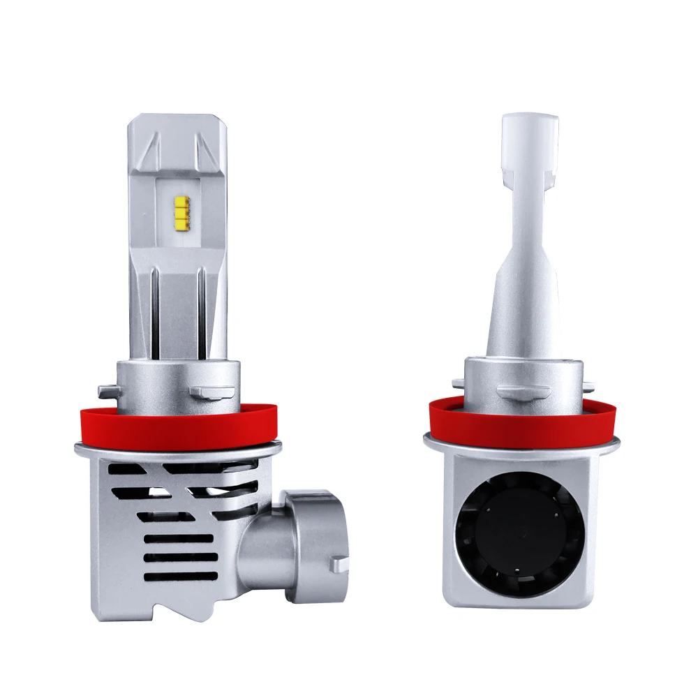 2Pcs M3 Led H11 H8 H9 Car Headlight H1 H4 H7 H101 9004 9005 9006 9012 Led Bulbs 100W 20000Lm 12V Build In Fan Auto Car Headlamp