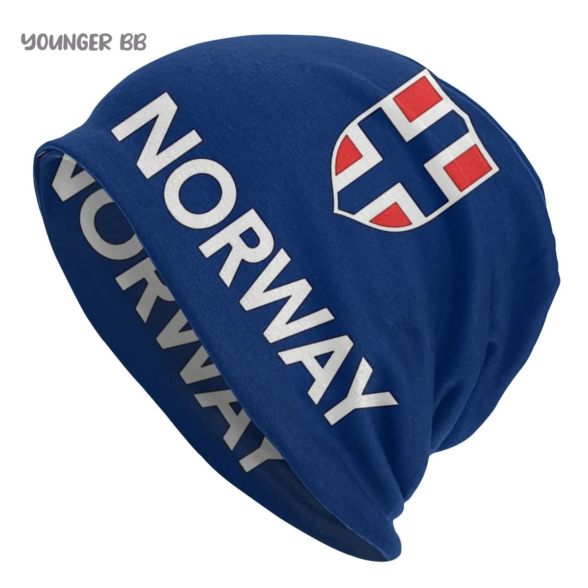 Bonnet Hats Norway Flag Men Women's Knitting Hat Norway Norwegian Flag Winter Warm Cap Beanies Thermal Elastic Caps