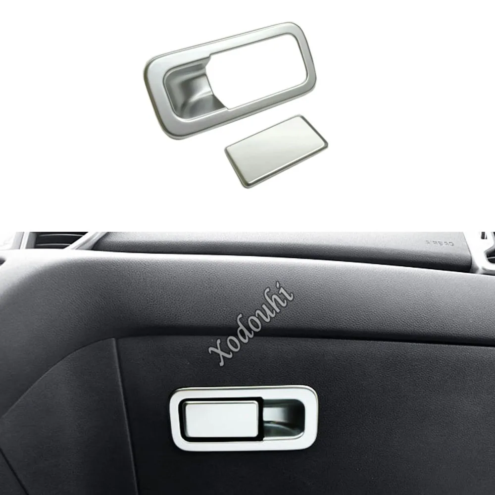 Für Kia Sportage KX5 2019 2020 2021 2022 Aufkleber Styling Co-Pilot Griff Lagerung Trim Container Center Handschuh Tasse halter Getriebe Box