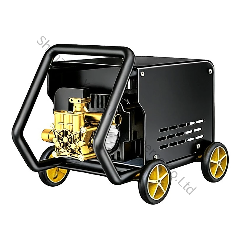 High Pressure Car Washing Machine 220v Household Strong Water Gun Portable Cleaning High Power Booster Pump Brush Car Artifact
