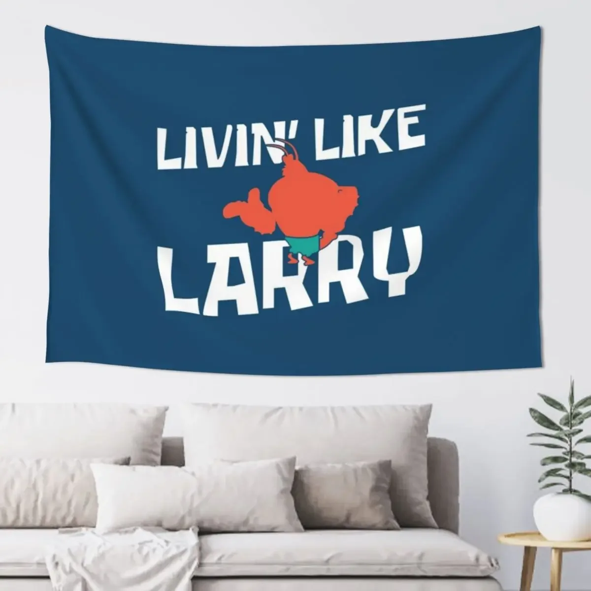 Livin' Like Larry Tapestry Bedroom Decor Aesthetic Aesthetic Room Decors Tapestry