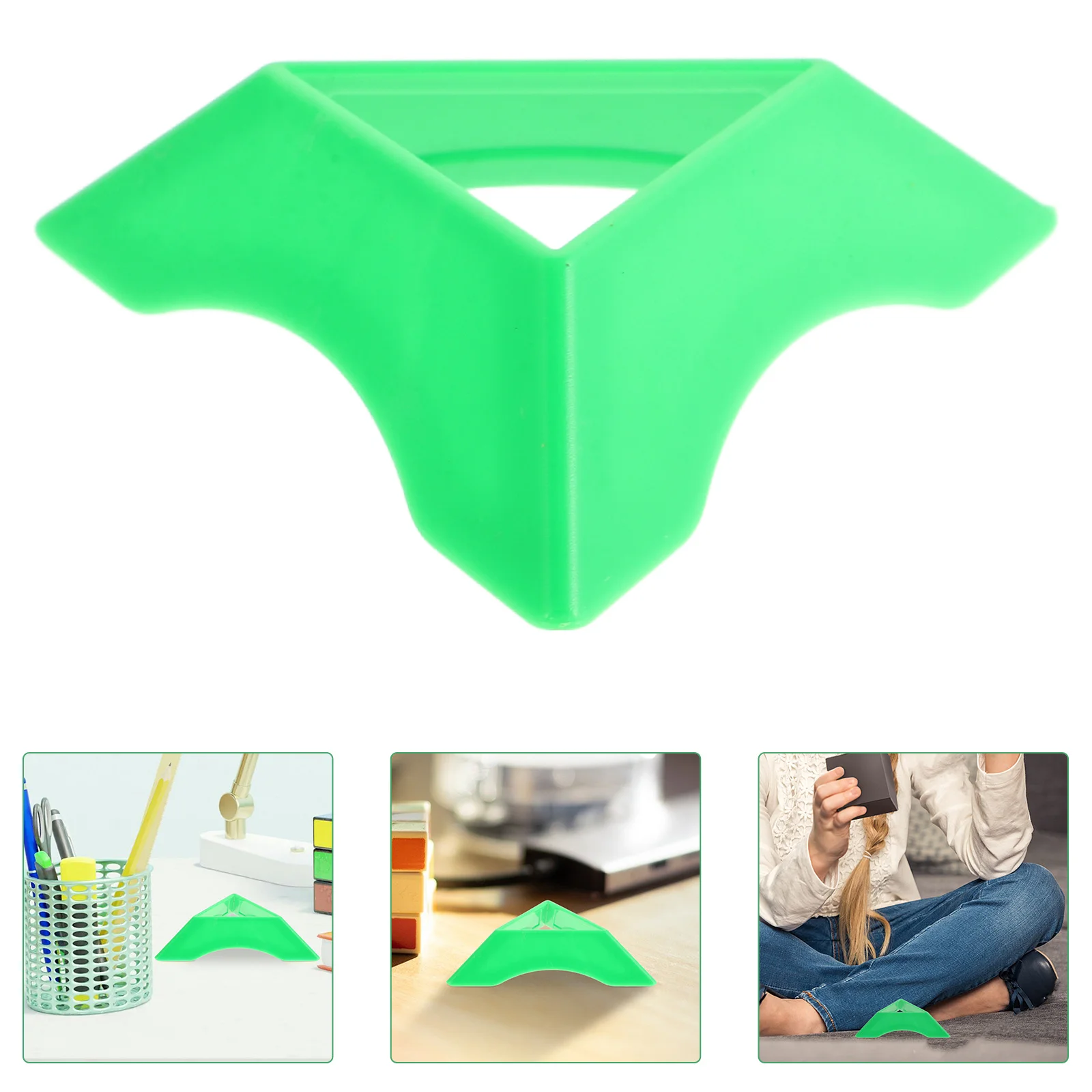 20 pezzi triangolo cubo display base supporto telaio accessori cubo organizzatore scrivania puzzle supporto triangolo prop cubi accessori telaio