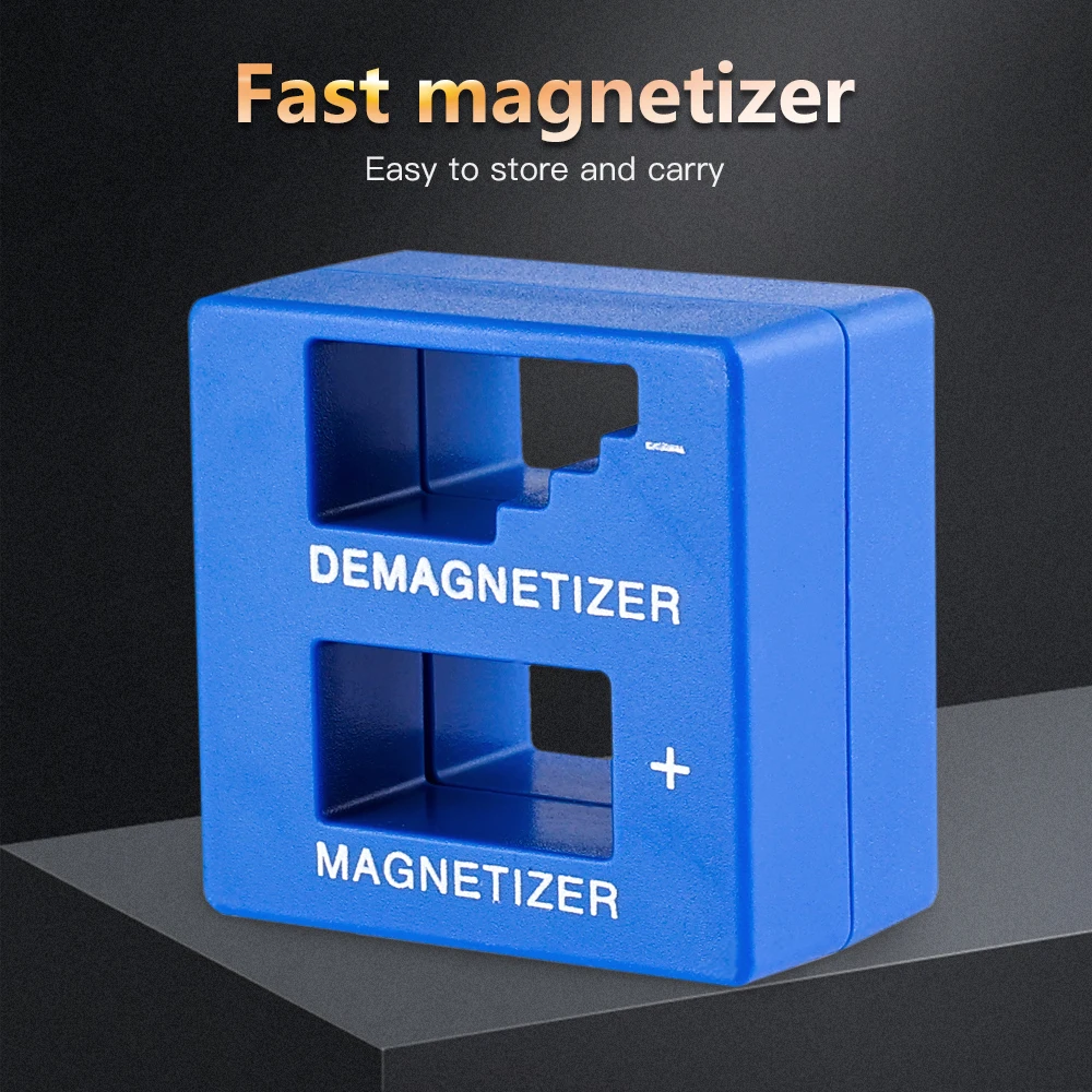 2 in 1 Magnetizing Machine Degaussing Screwdriver Fast and Eefficient Professional Magnetizing and Degaussing Screw Hand Tool