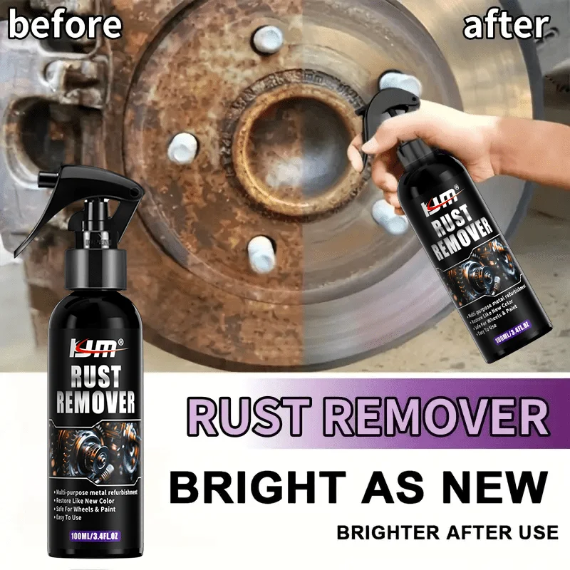 

Спрей для полировки колес и тормозов, средство для быстрого применения, средство для блеска металла, обновляет окисленные диски, тормоза, выхлопные системы, хромированные поверхности