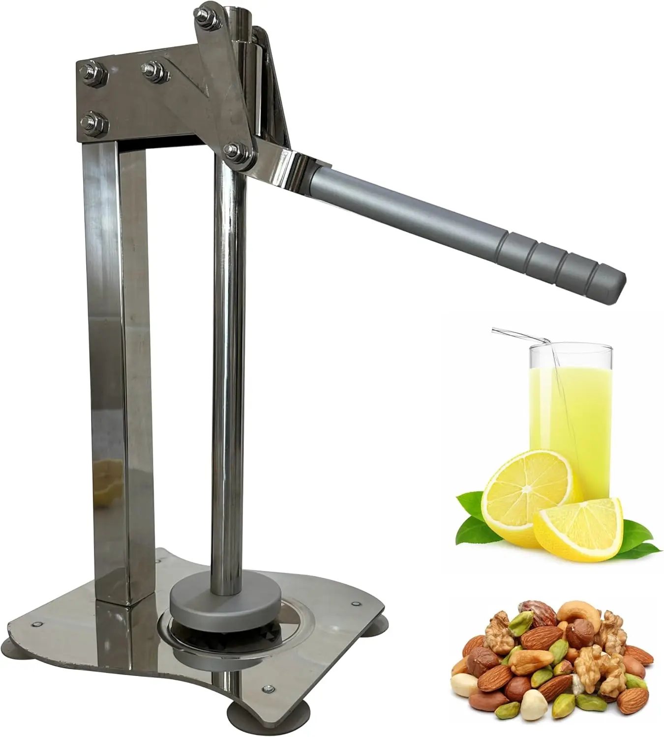 

Manual desktop heavy duty lemon juicer orange juicer lemon squeezer citrus juicer fruit crusher nut grinder for fruit or nuts