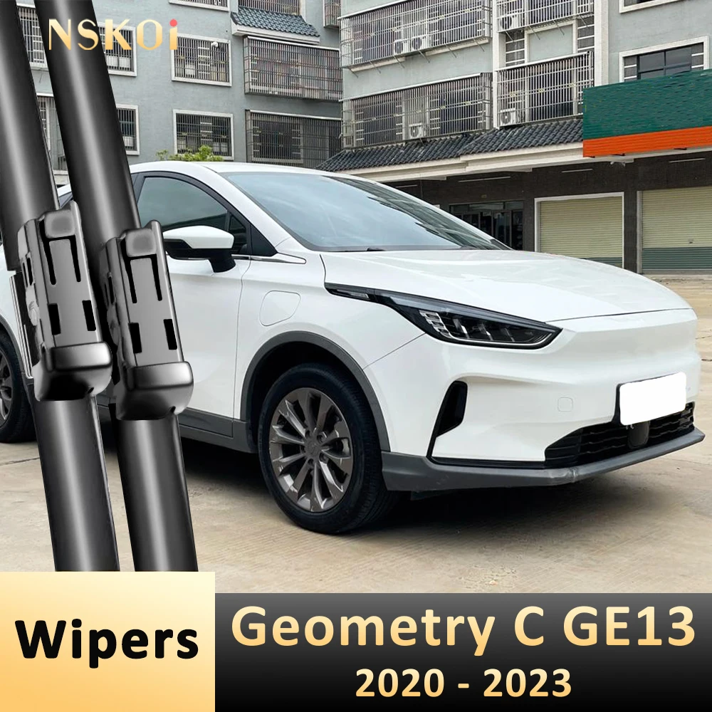 Für Geely Geometry C GE13 Frontscheibenwischerblätter 2020-2023 2021 2022 Windschutzscheibenbürsten Zubehör
