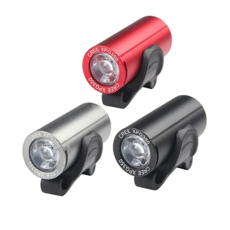 

ISURE MARINE Bicycle Lights Mountain Bike Safety Warning Light USB Charging 350 Lumens Waterproof Lighting Bicycle Flashlight
