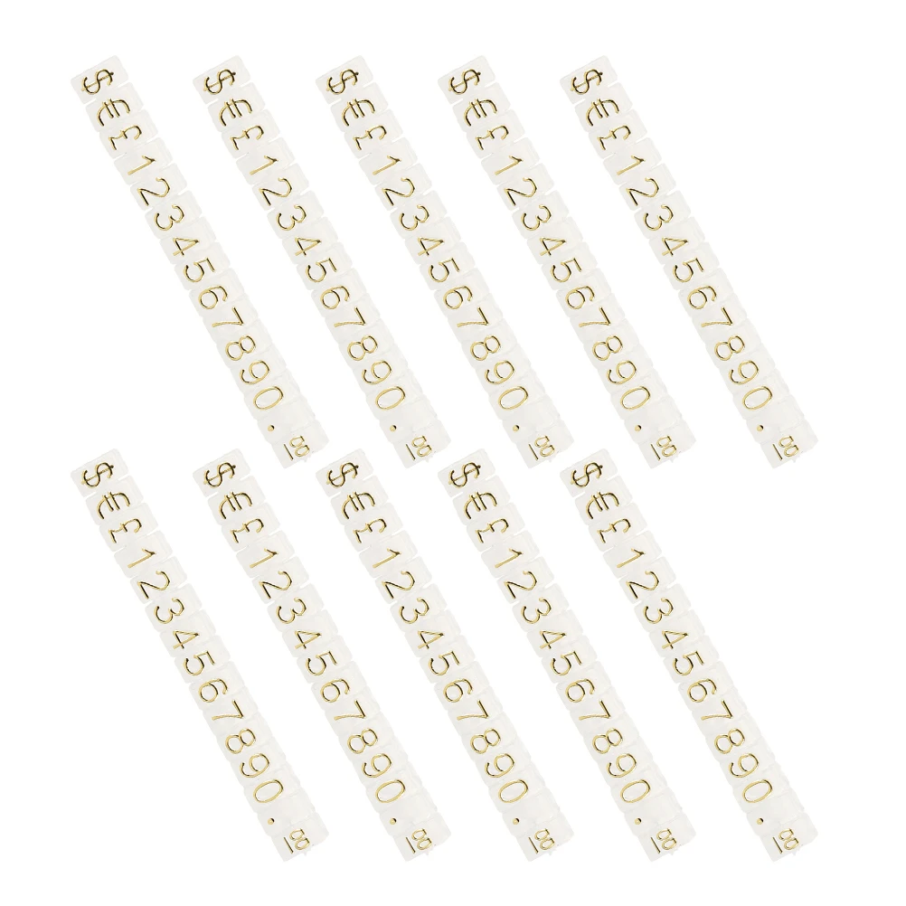 

Adjustable Pricing Label Stand Cubes For Jewelry Price Crafts Display Stands Retail Pricing Labels Tag Blocks Stand