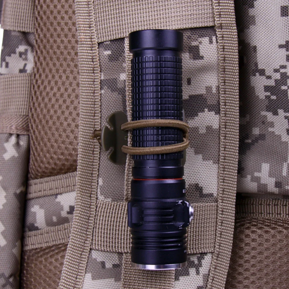 2/5Pcs Molle Backpack Buckle Carabiner Clips Outdoor Nylon Camping Bag Hanger Hook Clamp EDC Carabiner Survival Gear Tools image 3