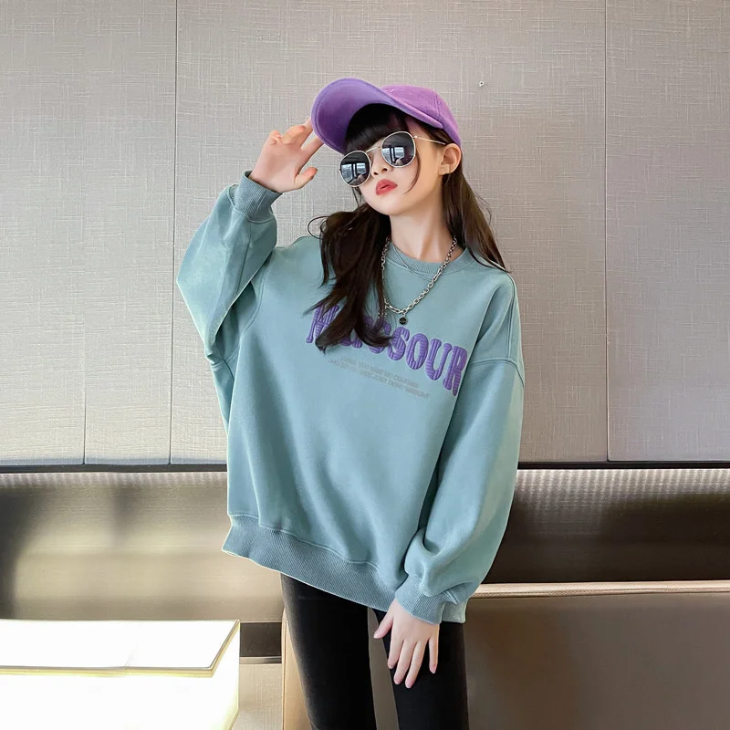 

Girls Hoodies Sweatshirts Cotton Tops Overcoat 2023 Lovely Spring Autumn Outwear Kids Sport School Children's Clothing
