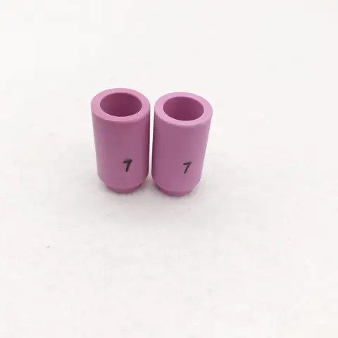 10pcs 13n11 Argon Arc Welding Nozzle Low Burn Out Ceramic For Professional Tig Welding Applications Welder Accessory Assembly