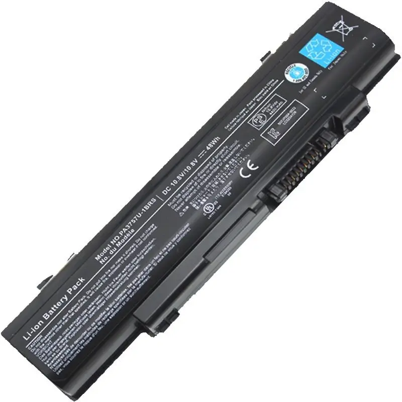 

PA3757U-1BRS PABAS213 Laptop Battery for Toshiba Dynabook Qosmio V65 F60 F750 F755 T750 T851 F60-00M F755-3D290 10.8V 48Wh