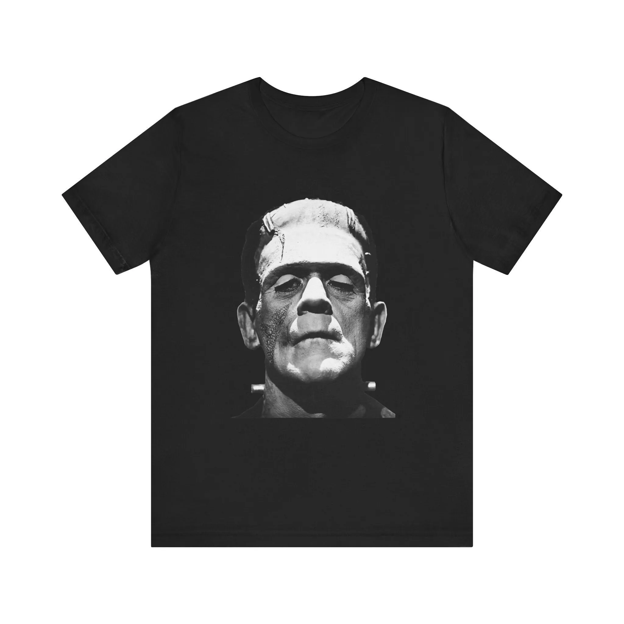 تي شيرت OG Frankenstein Monster Halloween Skull خدعة حفلة مخيفة o علاج بوريس كارلوف #1