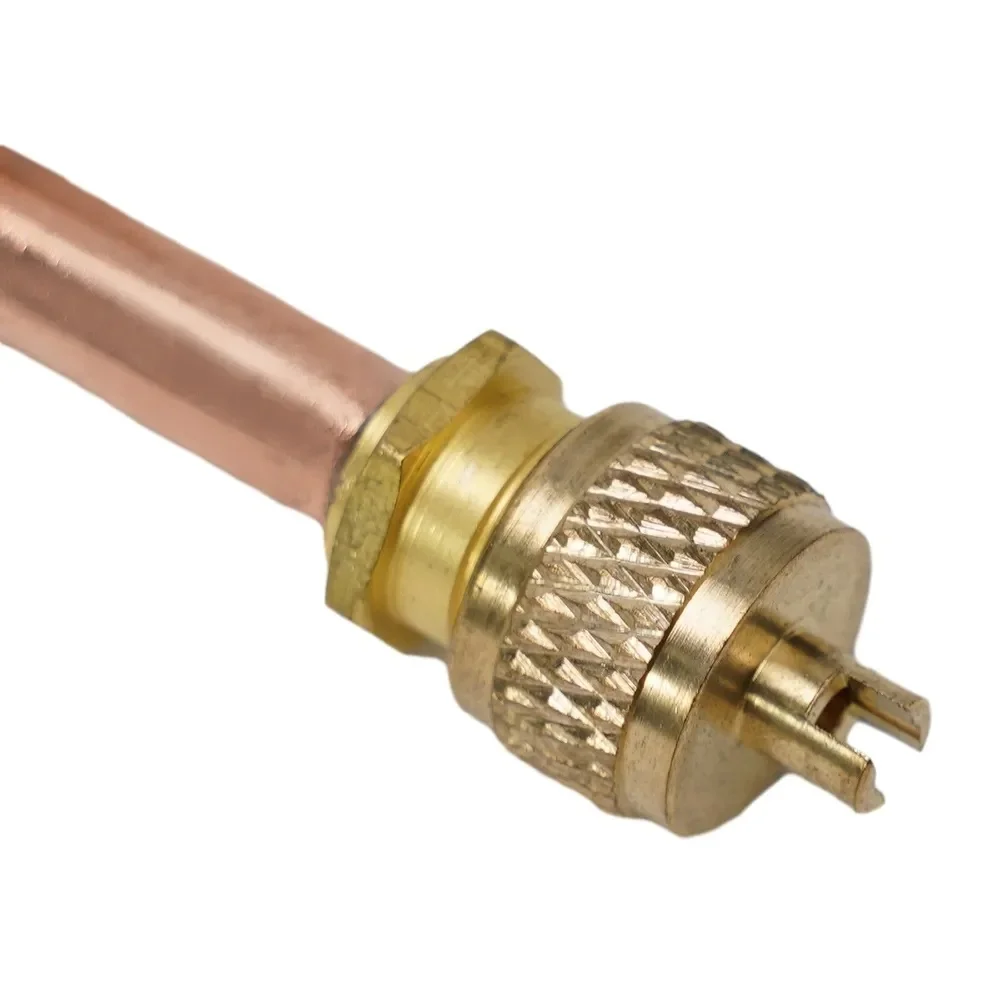 Low Price Copper R134a Refrigerant Valve for Fridge Ac Access Charging Pin Hand Tool Part