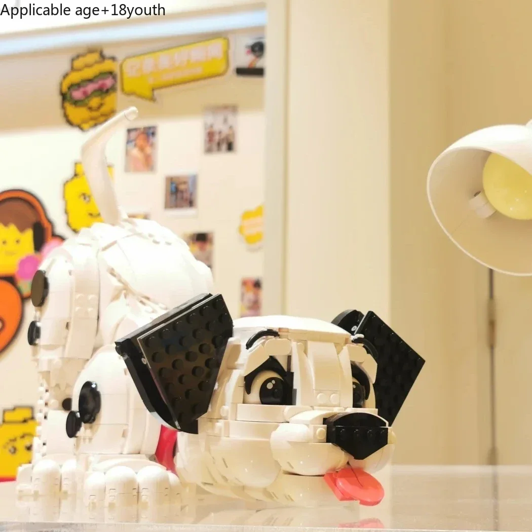 

2025 NEW Cartoon 101 Puppy Model Building Block Brick Dog Diy Creative Assembly Educational Architecture Toys Gift 1722Pcs