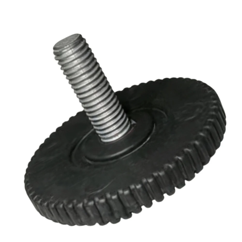 Gym Rack Leveling Feet 50 Mm Base With 10 X 35 Mm Threaded Gym Machine Feet Uneven Floor Correction Noise Reduction Design