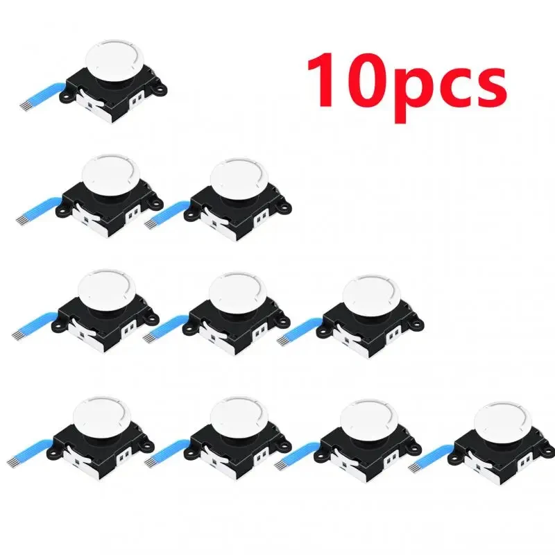 10pcs/set Replacement Analog Joystick ThumbStick Button Module For Nintendo Switch Joy-on Controller Left/Right Analog Joystick