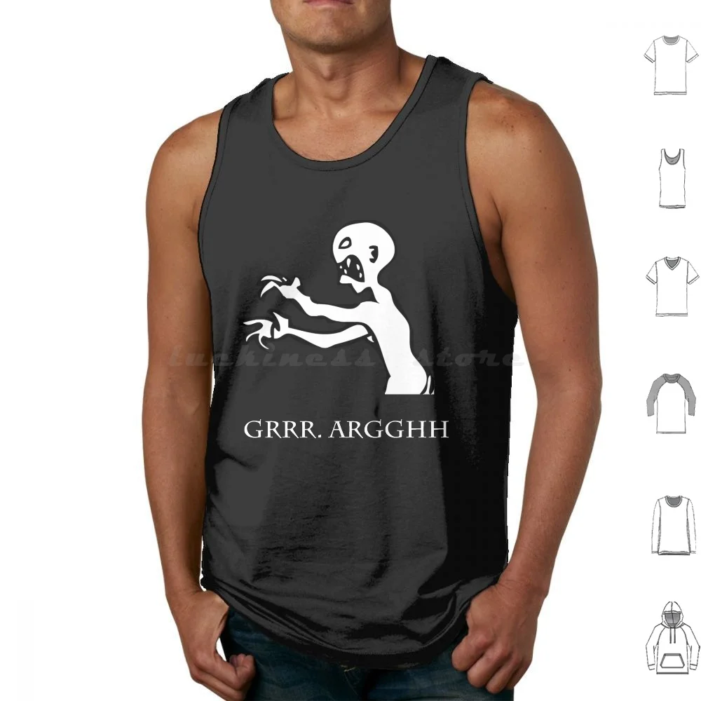 Grr. Argh. Tank Tops Vest Sleeveless Joss Whedon Mutant Enemy Grr Argh Firefly Buffy The Vampire Angel Dr Horrible Serenity