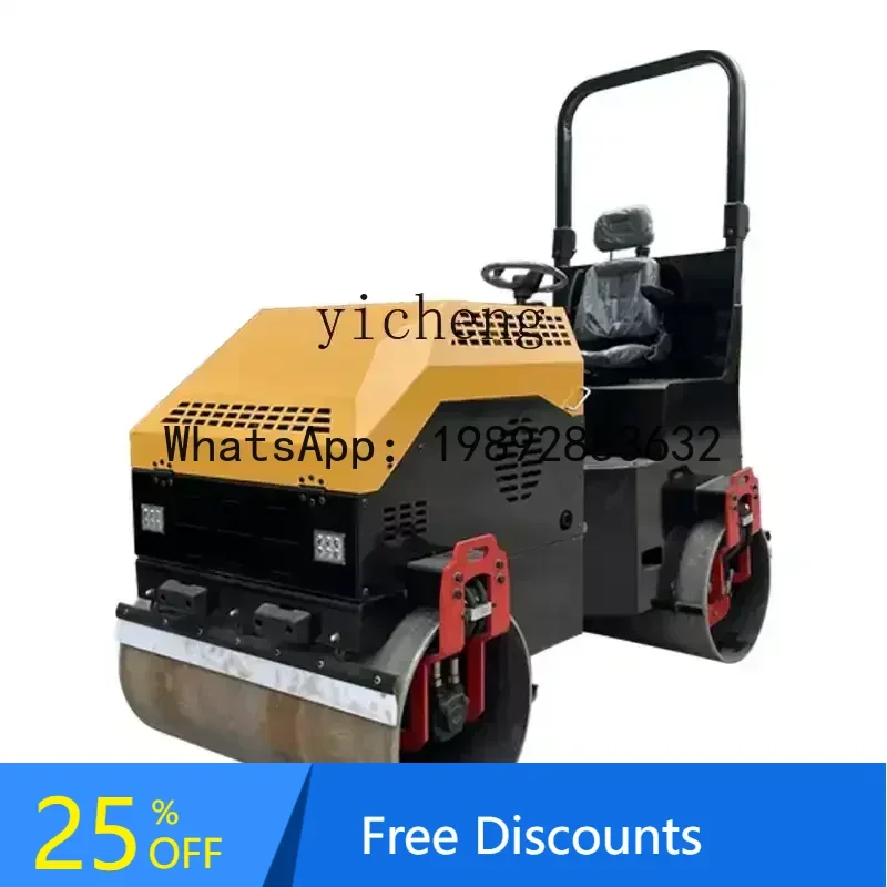 A3  road roller compactor small and micro agricultural vibration hand-held hydraulic car