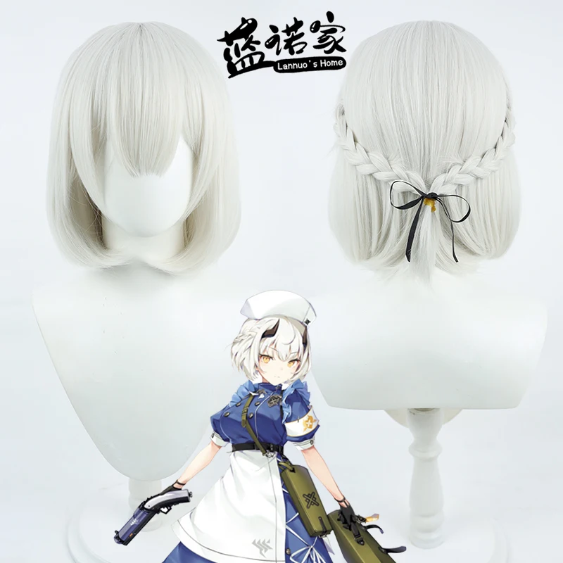 

Аниме Синий Архив Химуро Сена Cos Косплей Парик Хэллоуин Карнавал Реквизит Для Вечеринки Синтетические Волосы Термостойкое Волокно + Кепка Для Парика