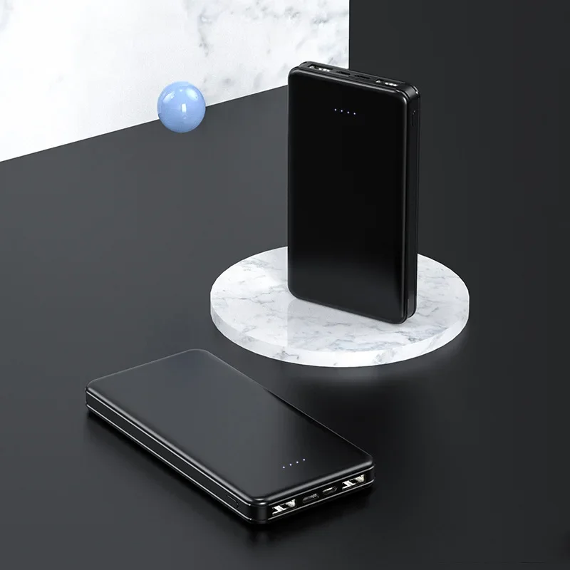 20000mAh Ultra Large Capacity Portable Power Bank 10W Super Fast Charger Dual Output Dual Input Design External Battery Pack