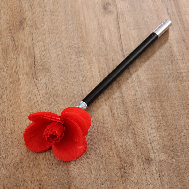 Flower Magic Tricks Stick to Rose Flowers Appearing Close up Street Stage Magic Toy Magic Illusion Gimmicks Props Gift for Kids