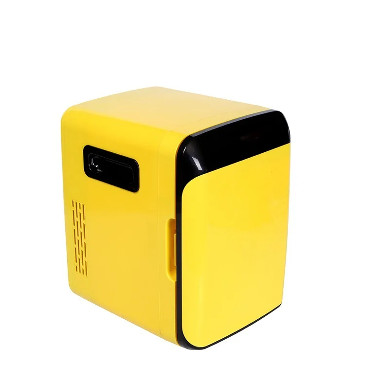 10L family car dual-purpose mini refrigerator portable, quiet and small outdoor camping, car refrigerator cooling and heating