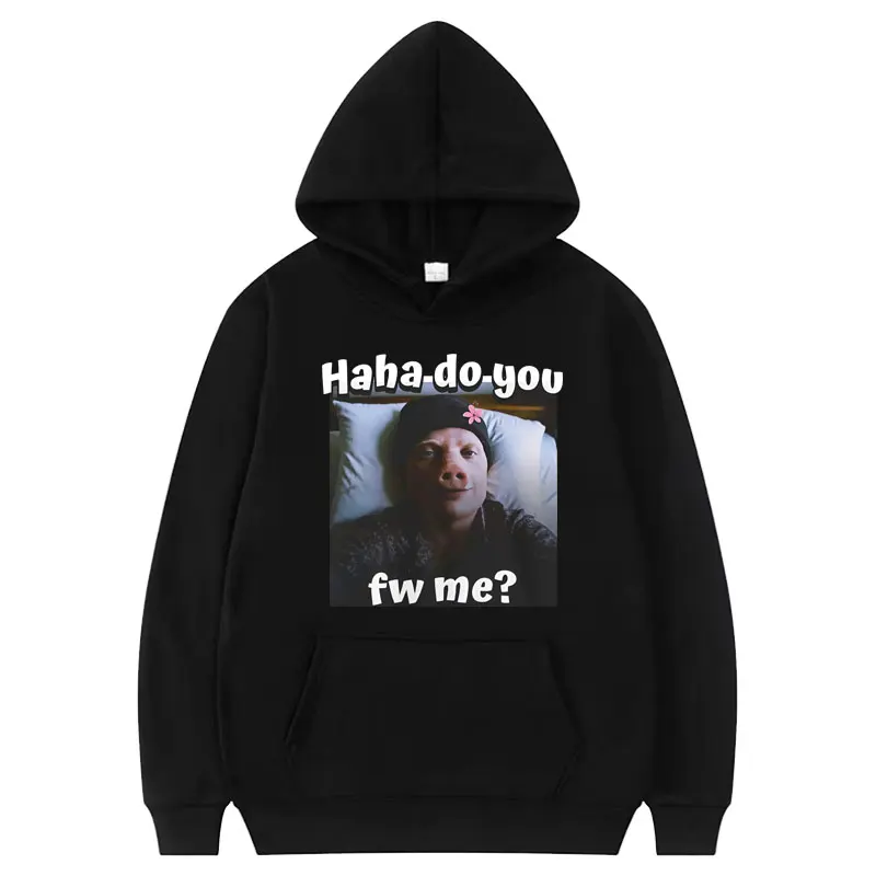 

Мужская флисовая толстовка с капюшоном, забавные пуловеры в стиле хип-хоп John Pork, осень/зима, модные эстетические повседневные свободные толстовки унисекс, уличная одежда
