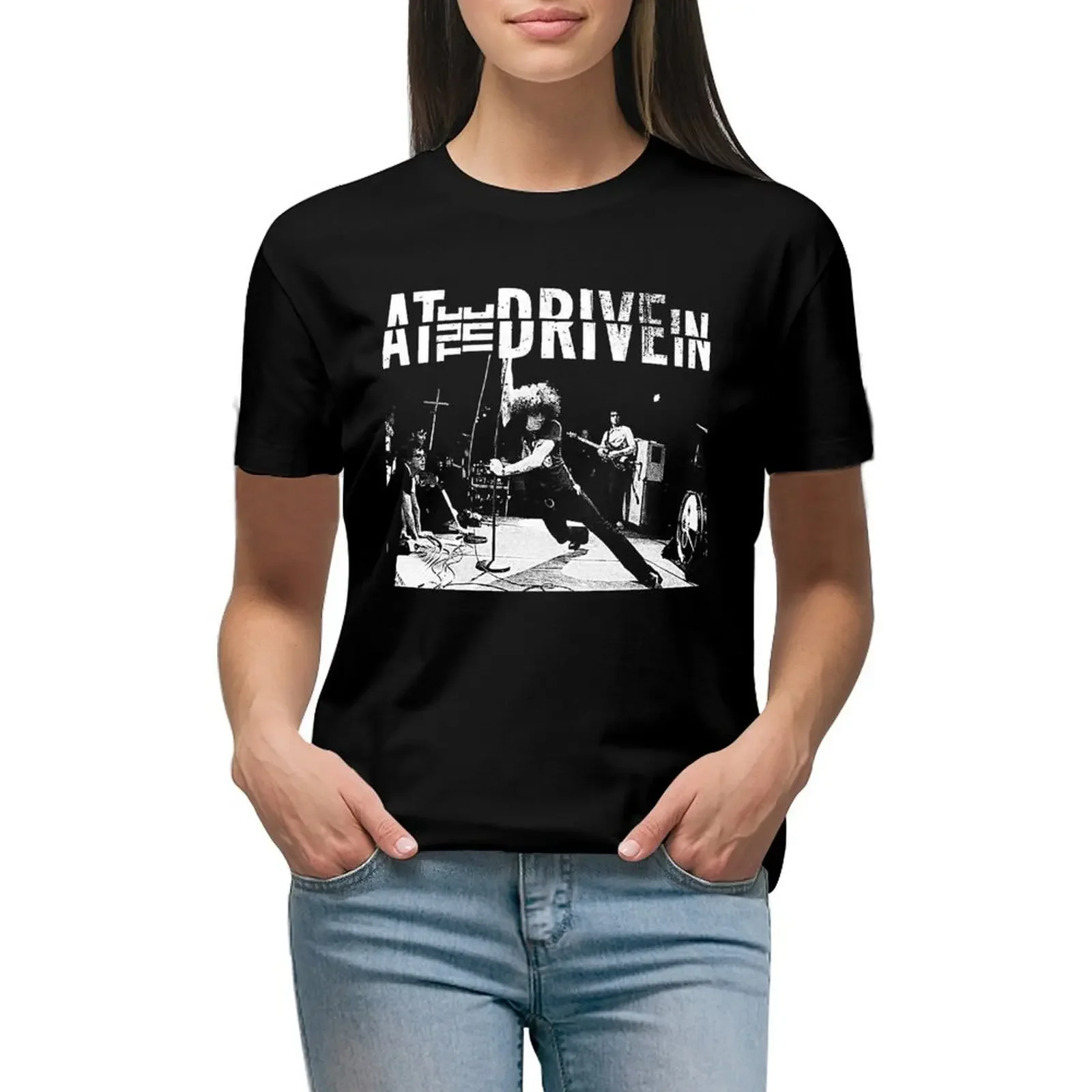 

Gift For Everyone The Movies Drive In Special Present T-Shirt Blouse quick-drying black t shirts for Women