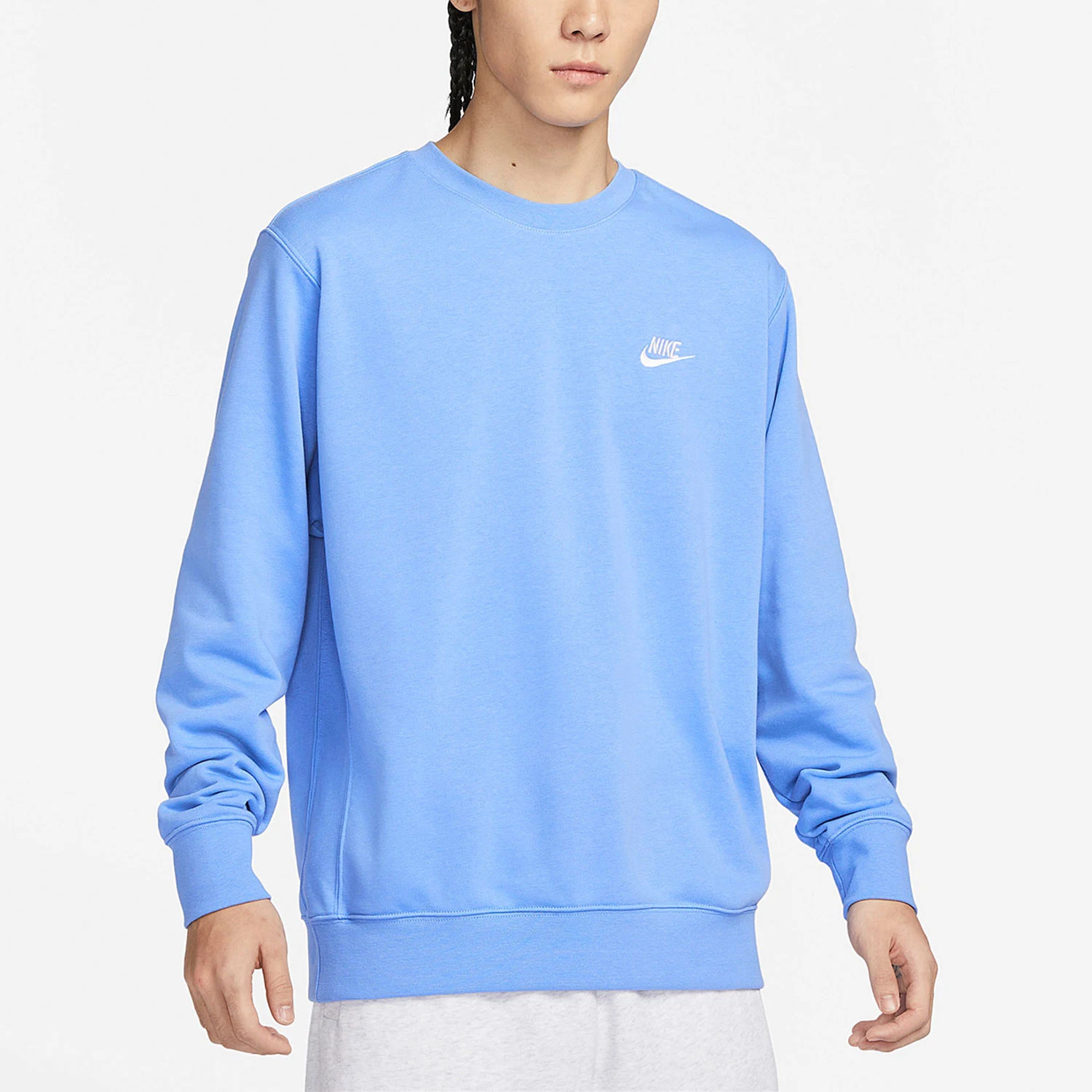 

Nike Authentic New Men's Loose Casual Embroidered Round Neck Sport HoodieBV2667-450