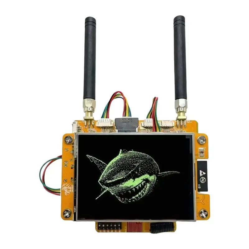 

JABS-NM-RF-Hat Companion Hat With ESP32-2432S028 CYD, Zero-Conflict Multi-Band RF For CC1101 IR TX/RX 433M ASK Power Mgmt