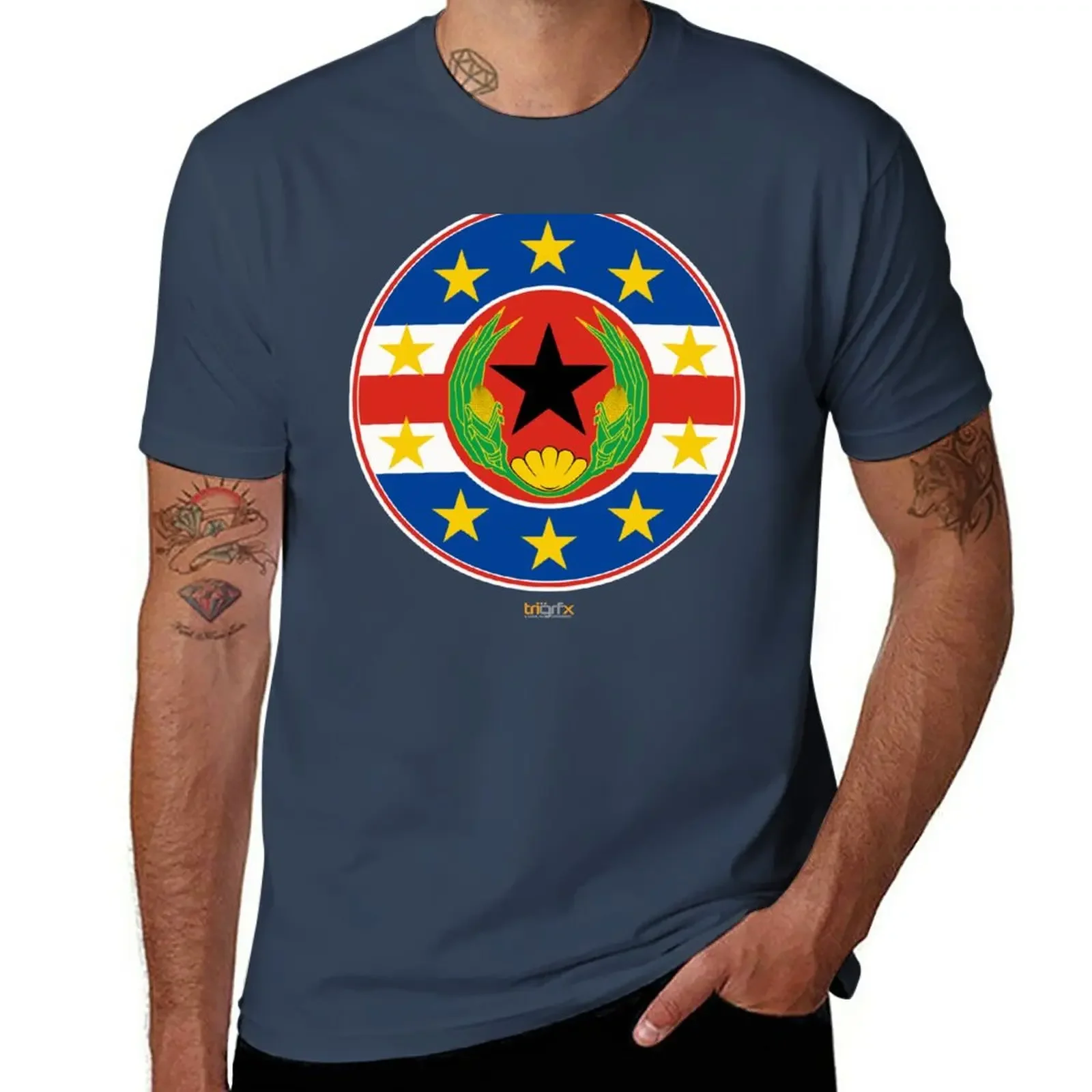 

Cape Verde Past & Present T-Shirt sublime customs sports fans t shirts for men pack