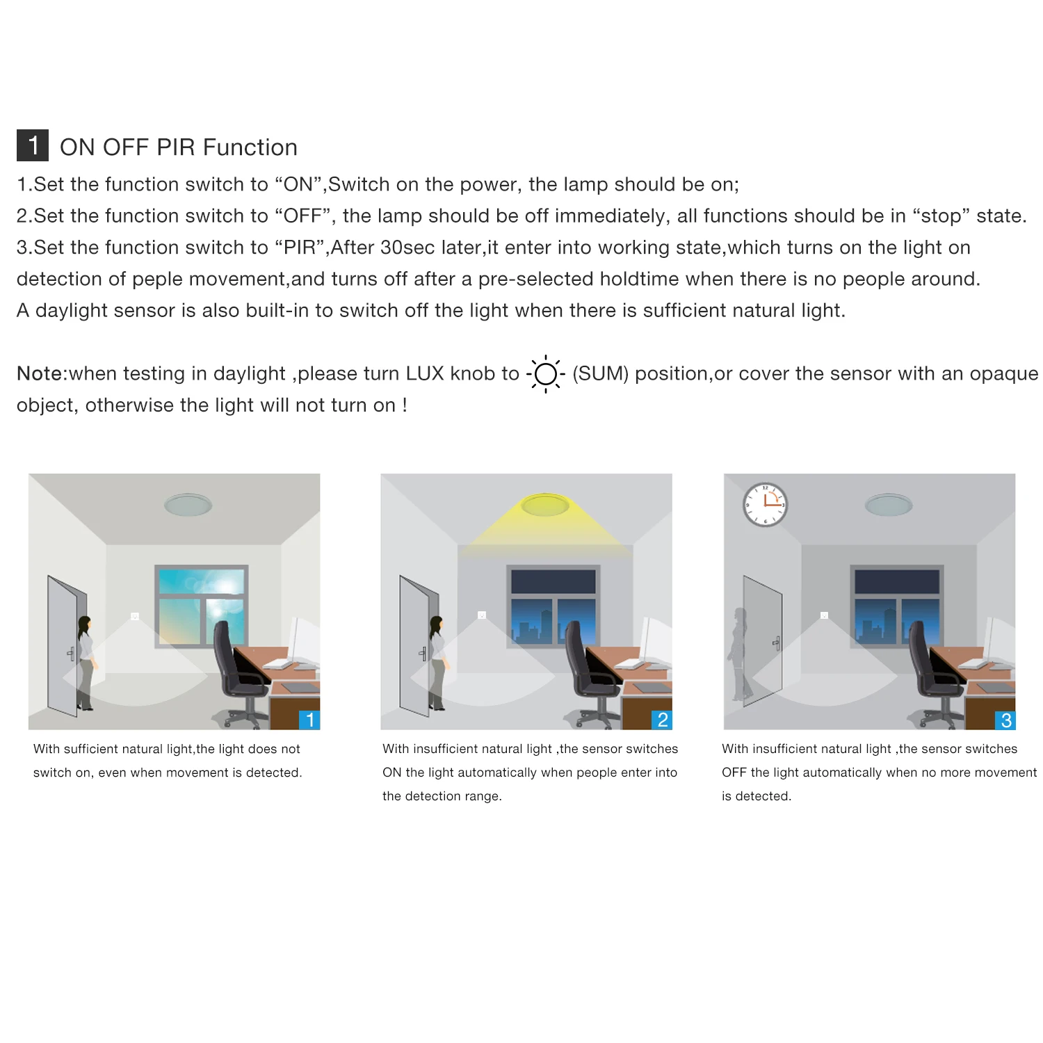 High Quality 220V Wall Mounted Pir infrared Motion Sensor LED Light Switch MAX 600w Load+9m Max  Distance