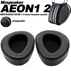 Ear Pads FOR Angled MRSPEAKER AEON 1 2 Perforated Sheepskin lambskin dermis headphones Memory Covers Sponge