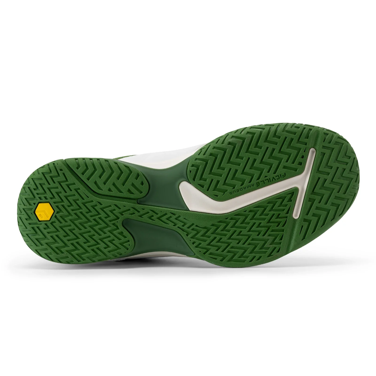 FitVille Pickleball-Schuhe mit breiter Zehenpartie, bequeme Tennisschuhe, lässige Sportschuhe für Herren, geeignet für Hartplätze und Racquetball, mit Dämpfung und Stabilität. – Detail 9