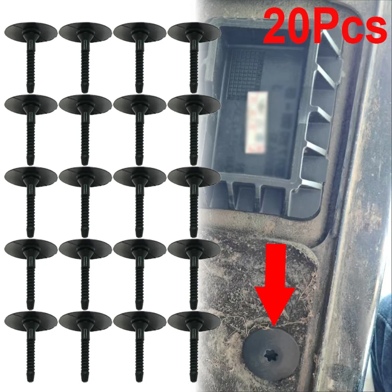 Placa de cubierta inferior lateral para carrocería de vehículo, 20 piezas, borde de falda lateral para BMW 1 2 3 Series F20 F23 F22 F87 F34 F30 F31 F36 F33 F32 F83 F82