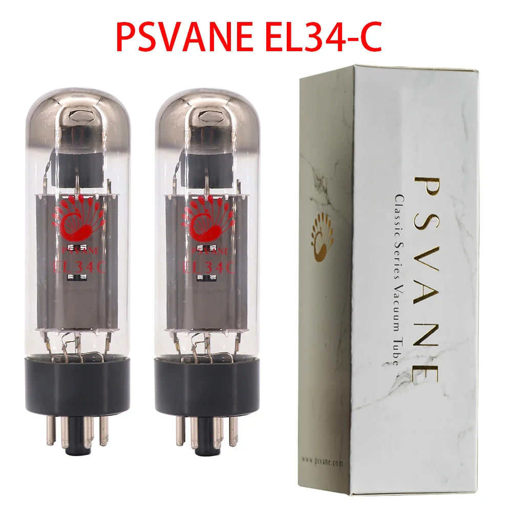 PSVANE EL34-C Vacuum Tube Precision matching Valve Replaces EL34 EL34B 5881 6L6G 6CA7 6P3P KT77 Electronic Tube For Amplifier