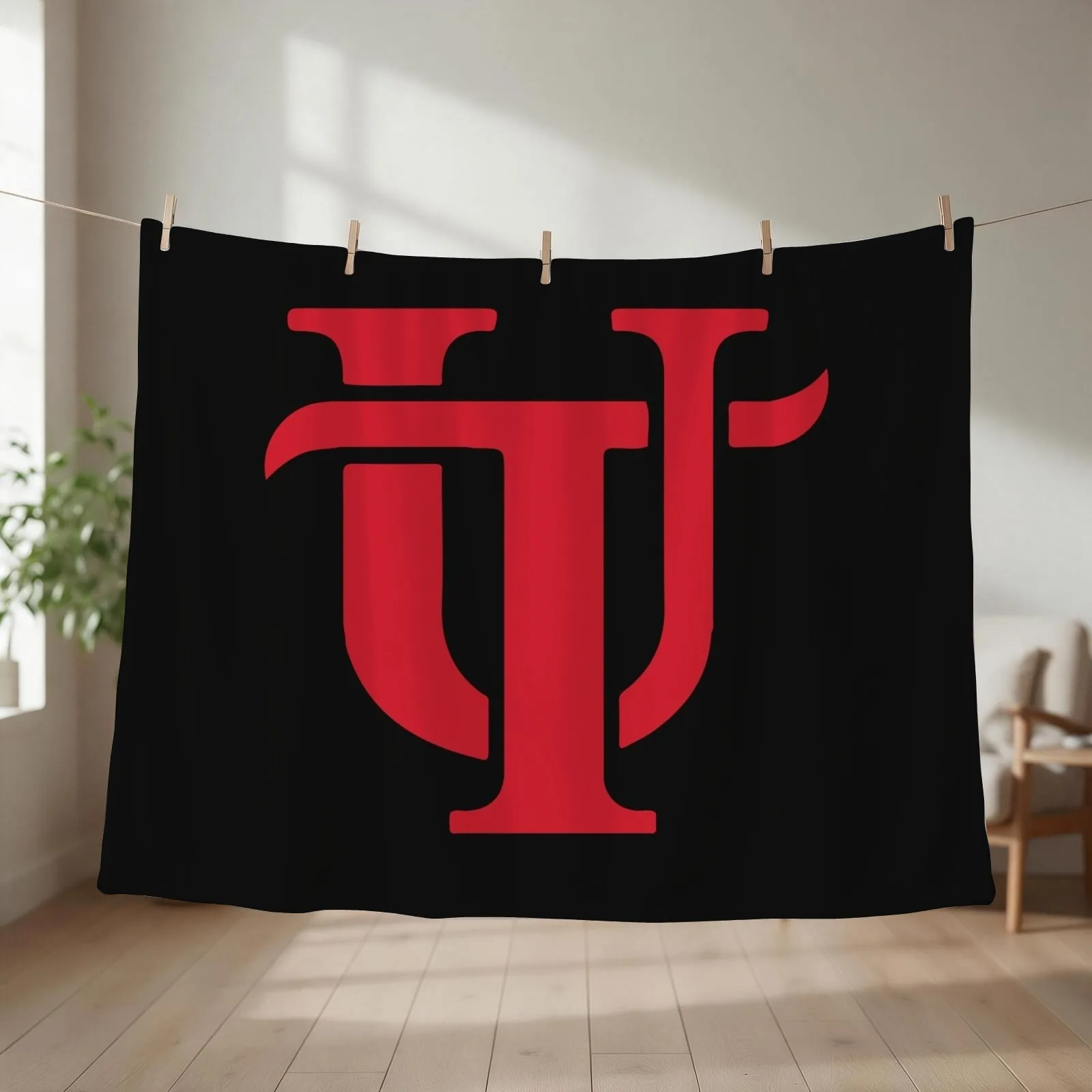 universitas unggulan dari tampa Throw Blanket funny gift Blankets For Baby Retros Plush Blankets