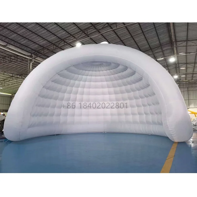 Tenda gonfiabile personalizzata per cupola per feste Tenda gonfiabile per esterni in tessuto Oxford impermeabile traspirante per eventi e riunioni