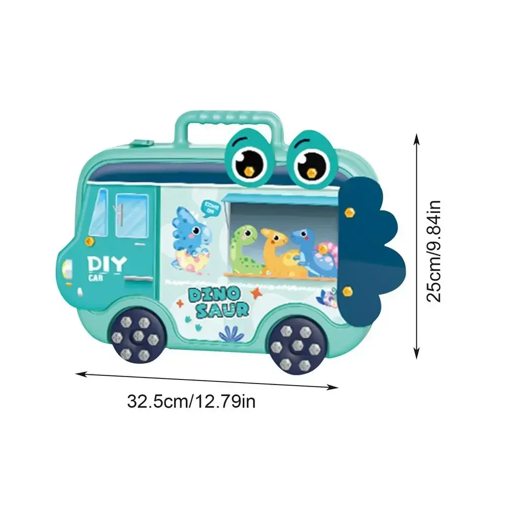 ชุดเครื่องมือช่างจำลองสำหรับเด็ก ประกอบ-ถอดประกอบ-ซ่อมแซม พร้อมไขควงและสว่าน ของเล่นเสริมพัฒนาการ