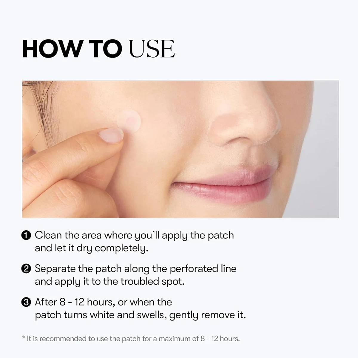 VT PRO CICA CENTELLA ASIATICA TIGER CLEAR SPOT PATCH,Repair & Soothing,Invisible & Breathable,Korean Skincare,Korean Makeup image 4